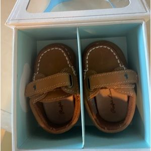 Ralph Lauren Baby Tan Suede loafers